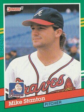 Mike Stanton - Donruss '91 MLB Baseball Card